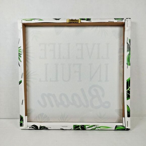 Special Moments Memories Collection Wall Art Live Life Full Bloom Floral 8.5" - Picture 3 of 11